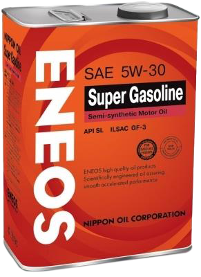 Моторное масло Eneos Super Gasoline SL 5W-30, 4л